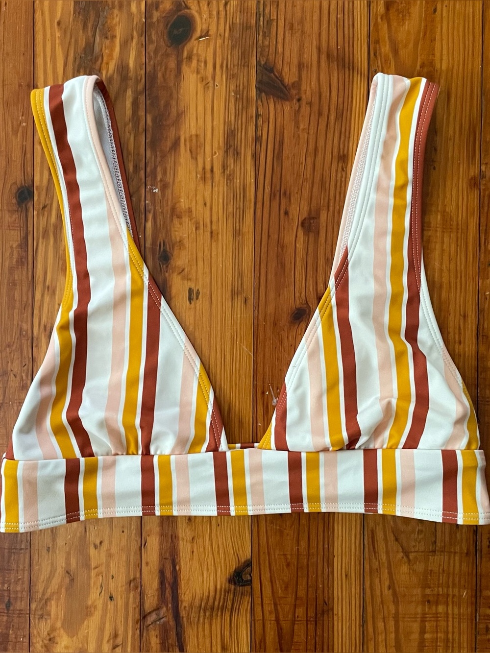 Striped Bikini Top by Out from Under